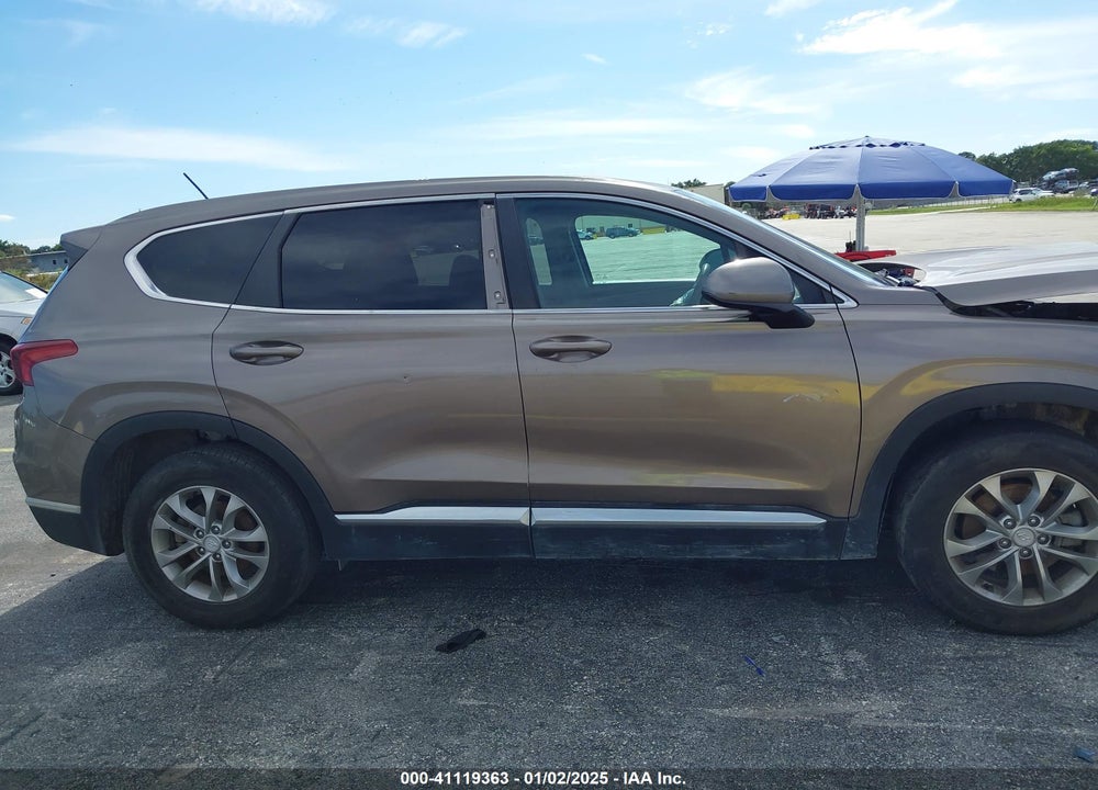 2019 HYUNDAI SANTA FE SE VIN: 5NMS23AD3KH087112