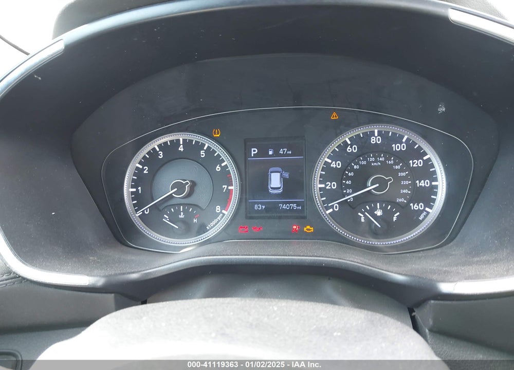 2019 HYUNDAI SANTA FE SE VIN: 5NMS23AD3KH087112
