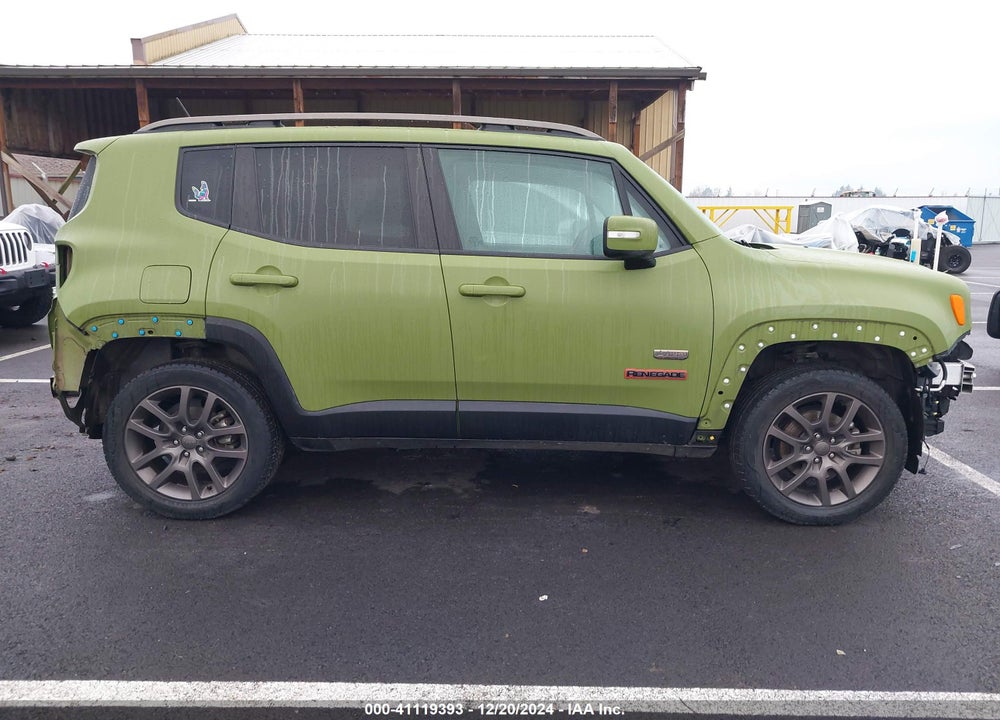 2016 JEEP RENEGADE 75TH ANNIVERSARY VIN: ZACCJBBW1GPC90082