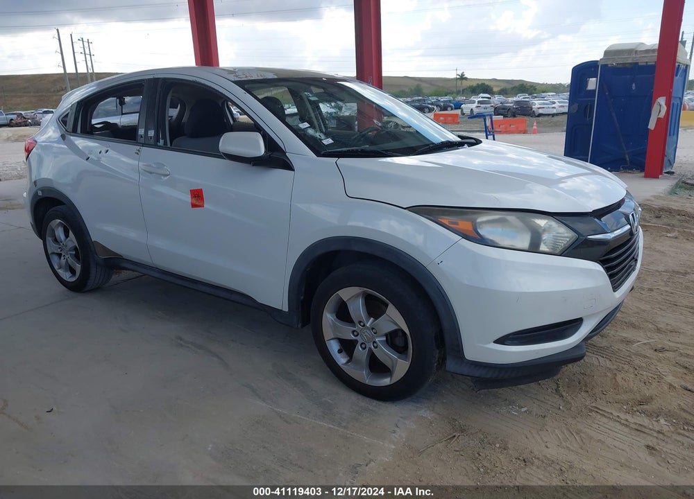 2016 HONDA HR-V LX VIN: 3CZRU5H30GM722027
