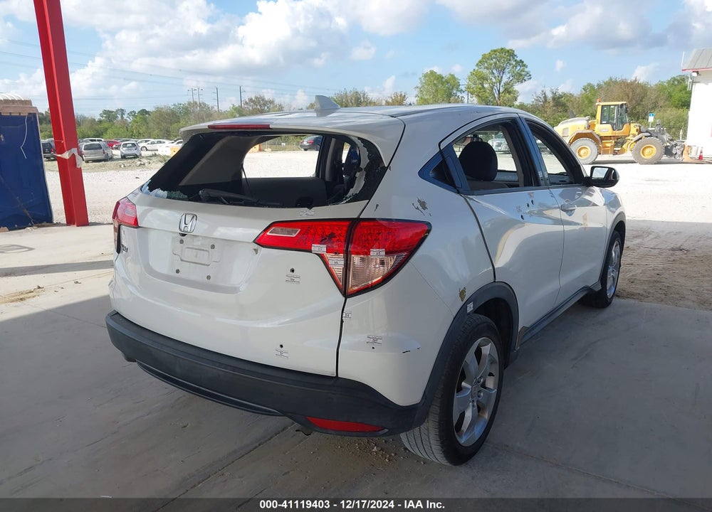 2016 HONDA HR-V LX VIN: 3CZRU5H30GM722027