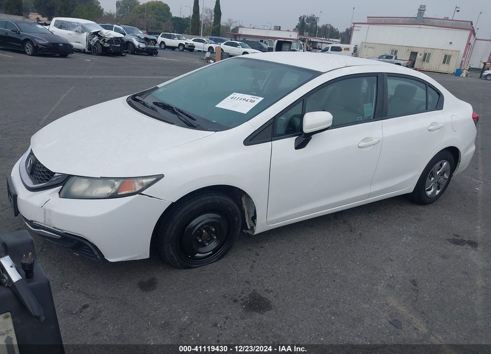 2015 HONDA CIVIC LX VIN: 19XFB2F5XFE221432