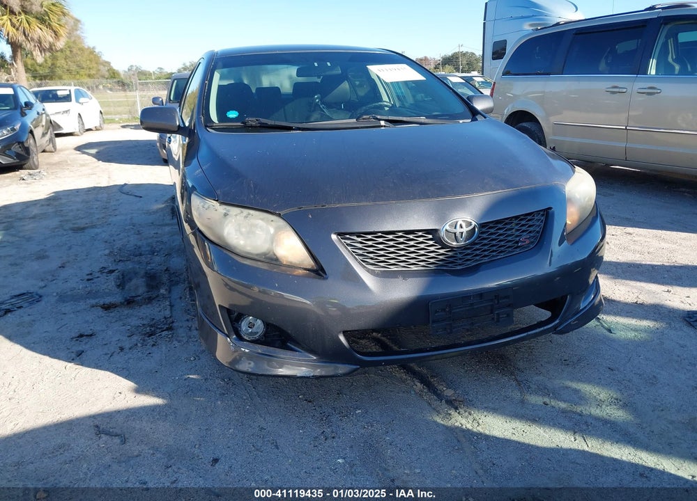 2009 TOYOTA COROLLA S VIN: 2T1BU40E49C070118