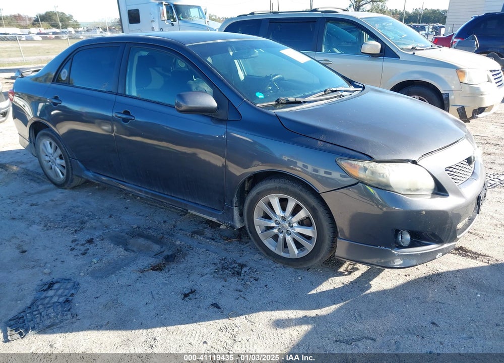 2009 TOYOTA COROLLA S VIN: 2T1BU40E49C070118