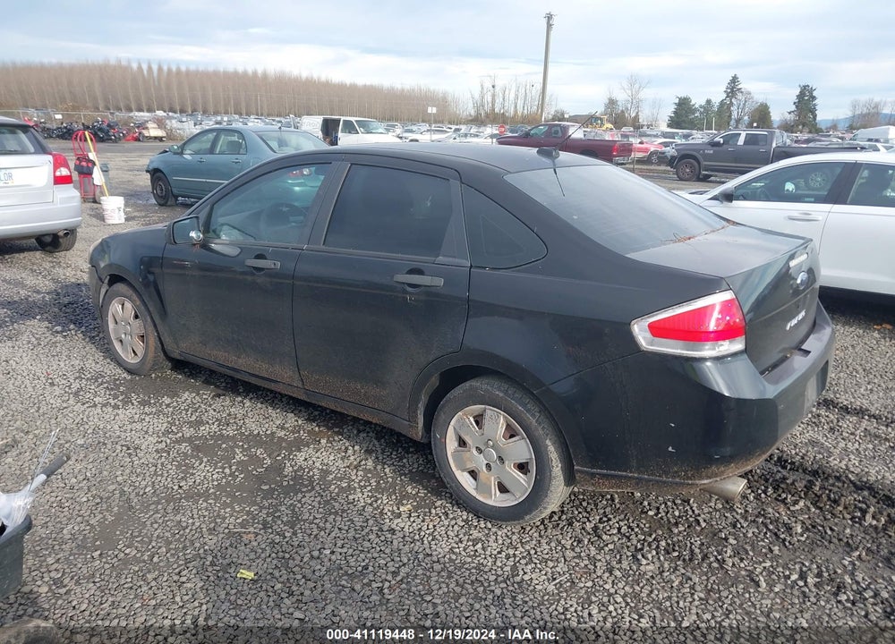 2008 FORD FOCUS VIN: 1FAHP34N68W150571