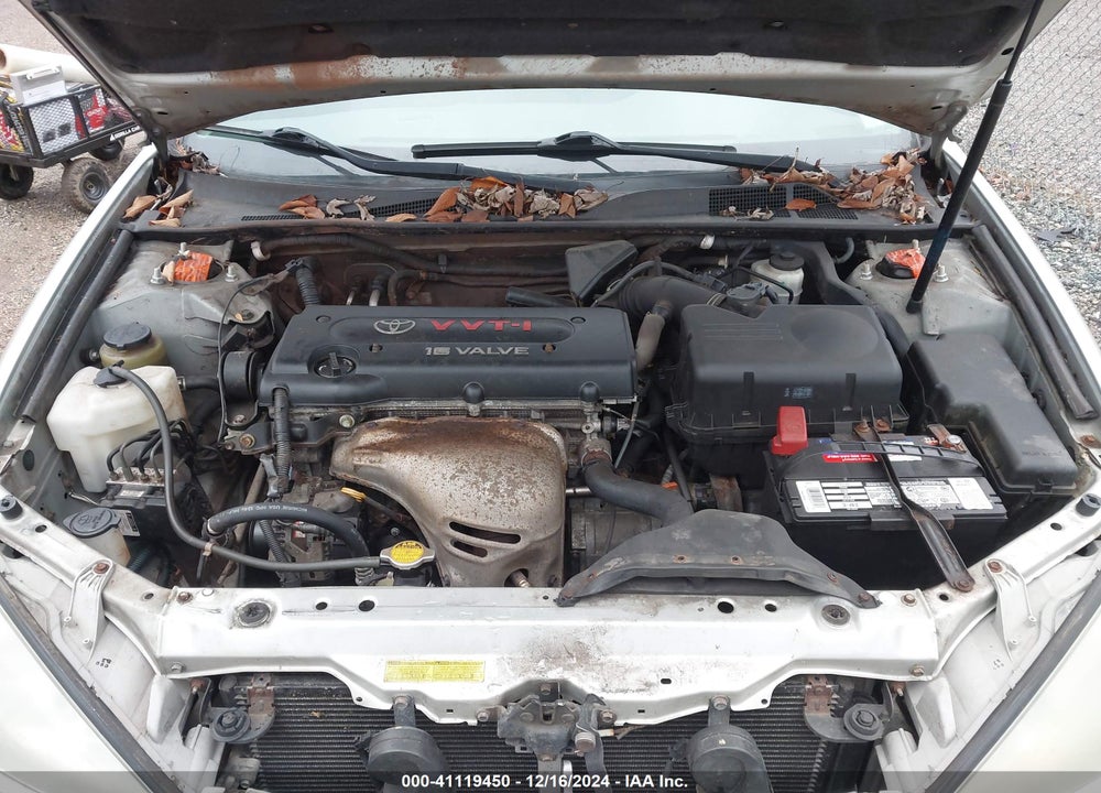 2004 TOYOTA CAMRY LE VIN: 4T1BE32KX4U840985