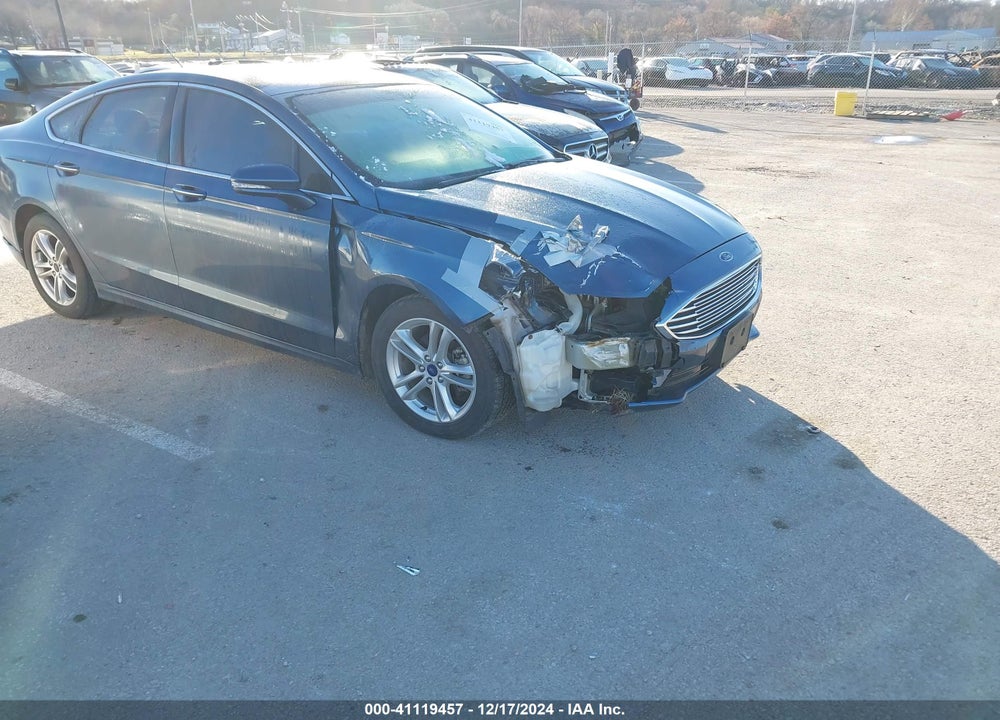 2018 FORD FUSION VIN: 3FA6P0HD7JR175902