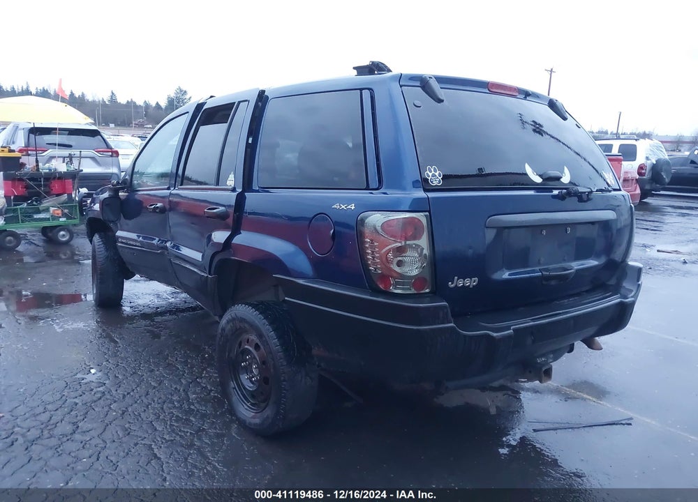 2001 JEEP GRAND CHEROKEE LAREDO VIN: 1J4GW48S81C653440