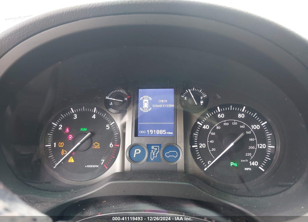 2016 LEXUS GX 460 VIN: JTJBM7FX9G5133442