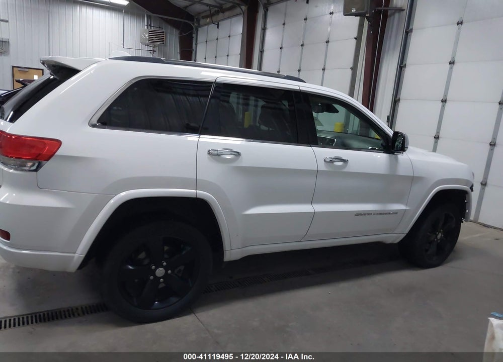 2014 JEEP GRAND CHEROKEE OVERLAND VIN: 1C4RJFCT6EC105080