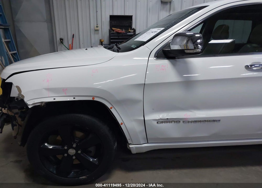 2014 JEEP GRAND CHEROKEE OVERLAND VIN: 1C4RJFCT6EC105080
