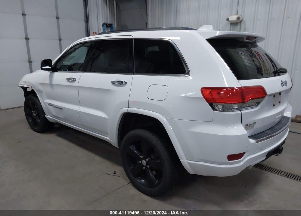2014 JEEP GRAND CHEROKEE OVERLAND VIN: 1C4RJFCT6EC105080