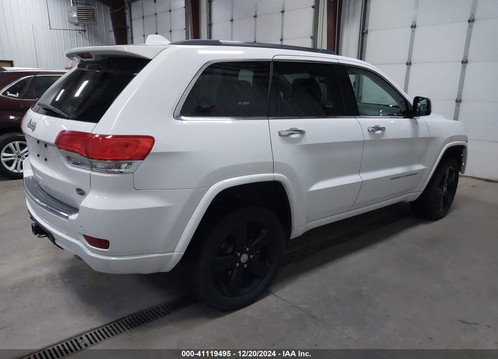 2014 JEEP GRAND CHEROKEE OVERLAND VIN: 1C4RJFCT6EC105080
