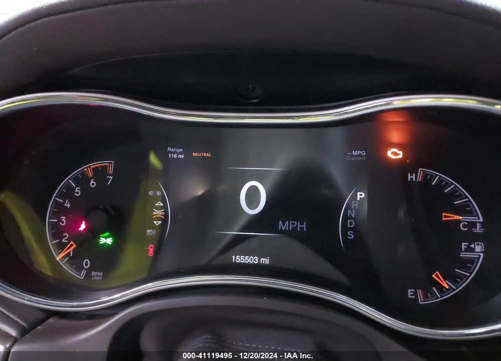 2014 JEEP GRAND CHEROKEE OVERLAND VIN: 1C4RJFCT6EC105080