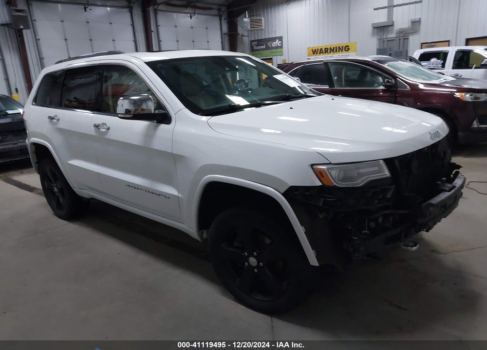 2014 JEEP GRAND CHEROKEE OVERLAND VIN: 1C4RJFCT6EC105080