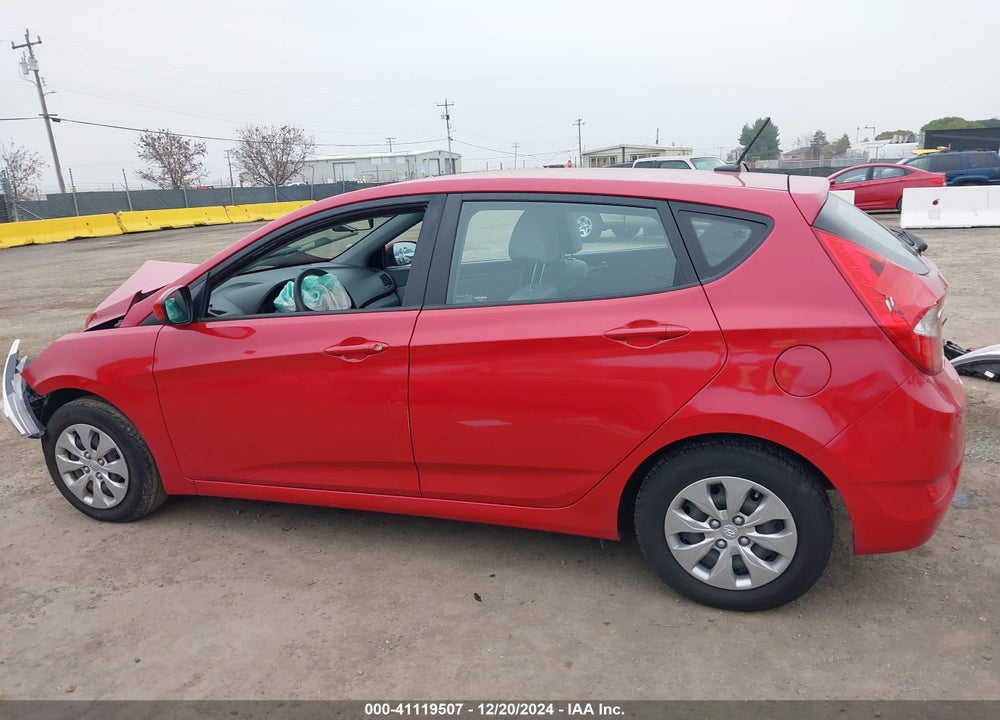 2017 HYUNDAI ACCENT VIN: KMHCT5AE0HU301802
