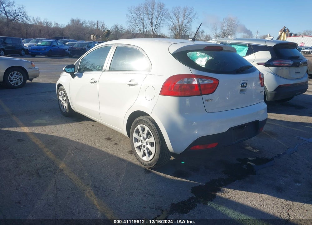 2012 KIA RIO5 EX VIN: KNADN5A3XC6011434