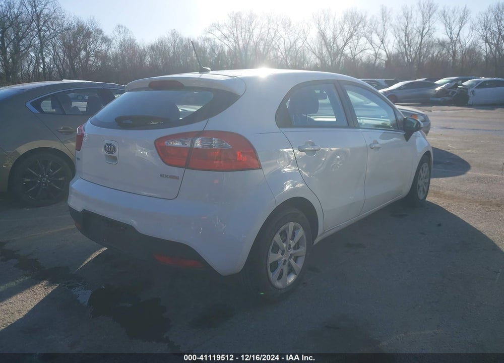 2012 KIA RIO5 EX VIN: KNADN5A3XC6011434