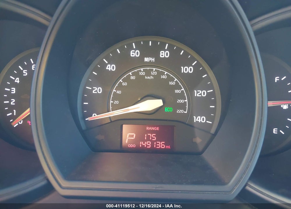 2012 KIA RIO5 EX VIN: KNADN5A3XC6011434