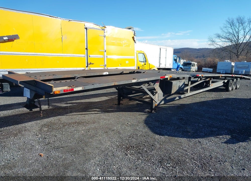 2000 KAUFMAN TRAILERS GOOSENECK CAR HAULER VIN: 15XFW5035Y1003197
