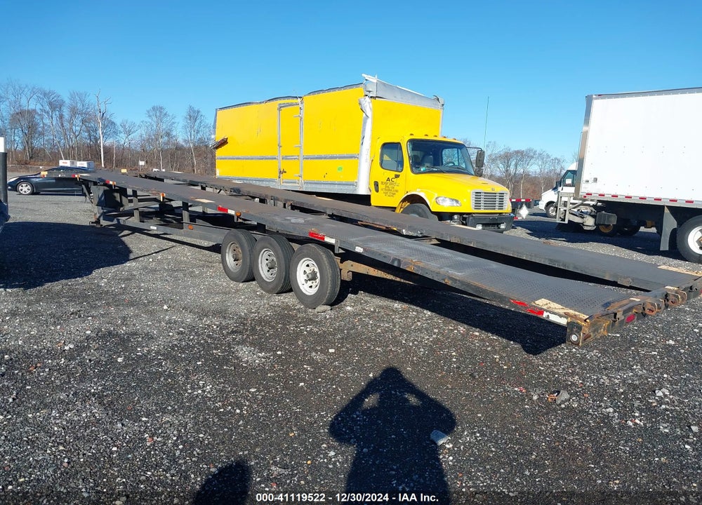 2000 KAUFMAN TRAILERS GOOSENECK CAR HAULER VIN: 15XFW5035Y1003197