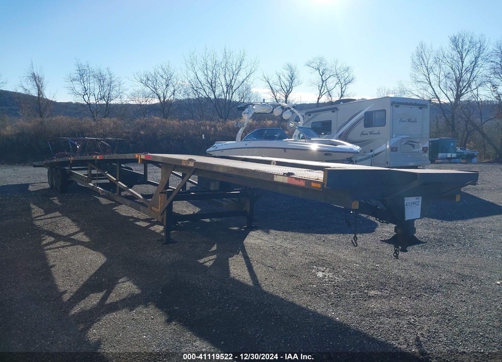 2000 KAUFMAN TRAILERS GOOSENECK CAR HAULER VIN: 15XFW5035Y1003197