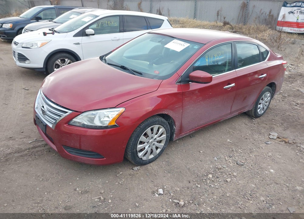 2015 NISSAN SENTRA FE+ S/S/SL/SR/SV VIN: 3N1AB7AP9FL672253