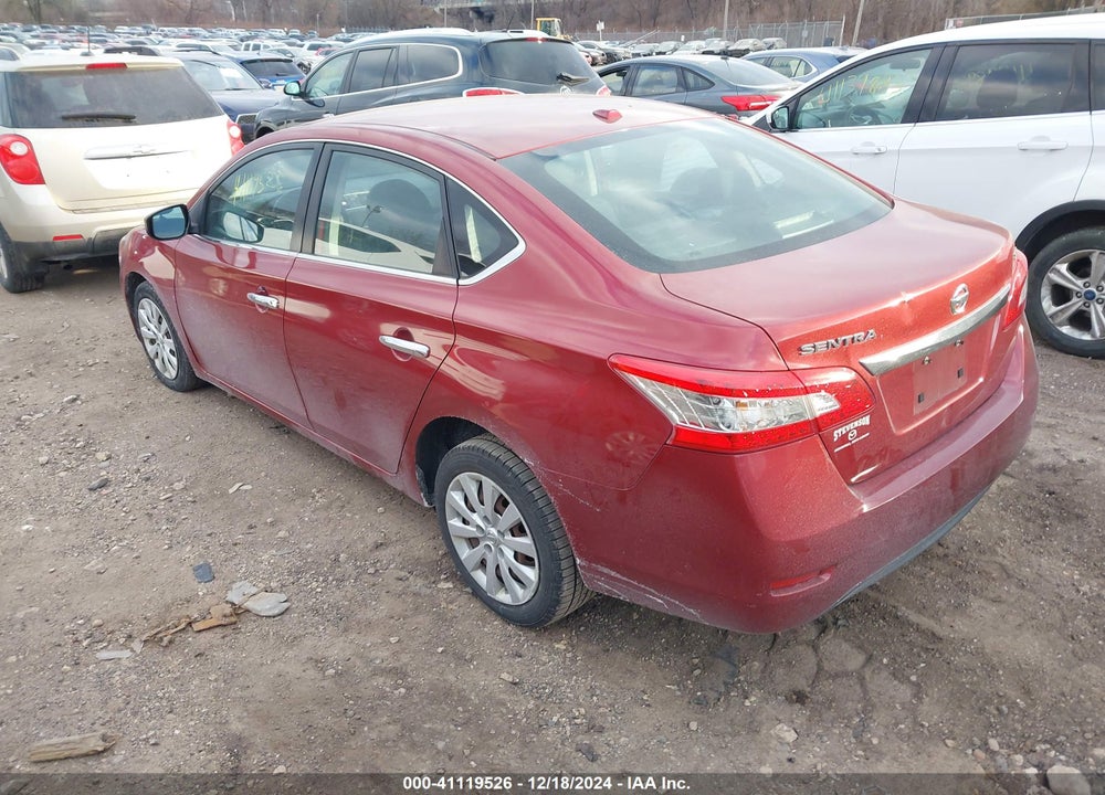 2015 NISSAN SENTRA FE+ S/S/SL/SR/SV VIN: 3N1AB7AP9FL672253