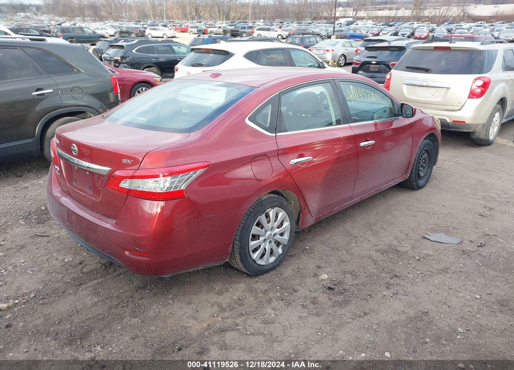 2015 NISSAN SENTRA FE+ S/S/SL/SR/SV VIN: 3N1AB7AP9FL672253