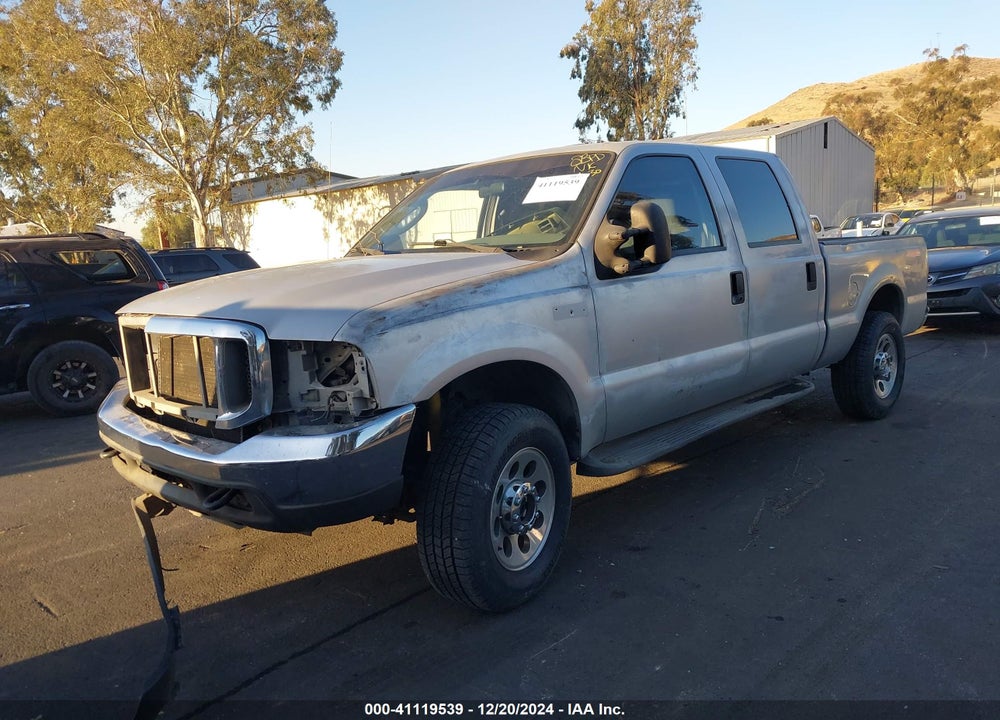 2004 FORD F-250 LARIAT/XL/XLT VIN: 1FTNW21P84EB78288