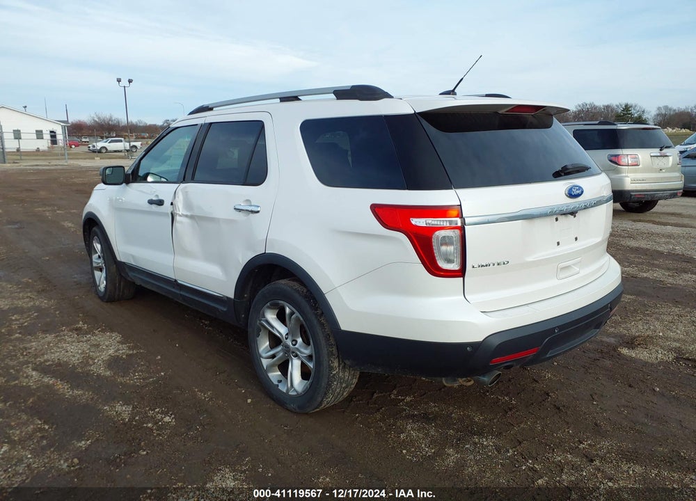 2011 FORD EXPLORER LIMITED VIN: 1FMHK8F87BGA79195