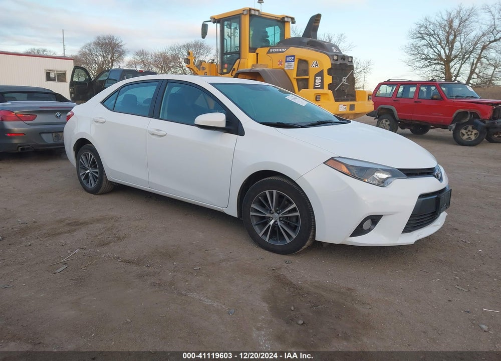 2016 TOYOTA COROLLA LE PREMIUM VIN: 2T1BURHE8GC578266