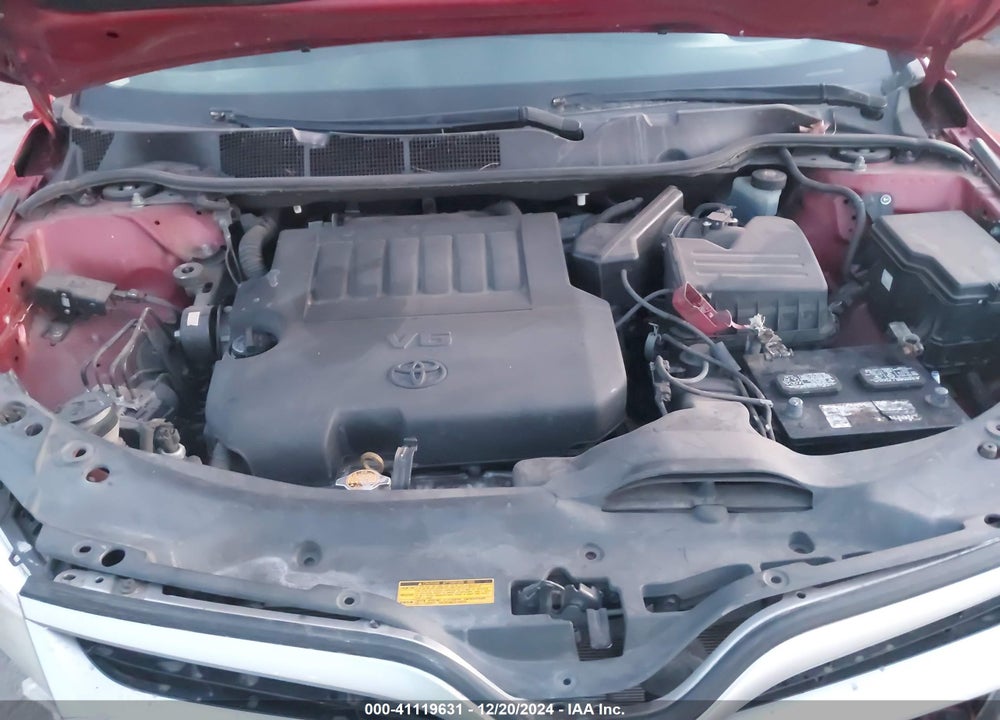 2013 TOYOTA VENZA LE V6 VIN: 4T3ZK3BB4DU055229