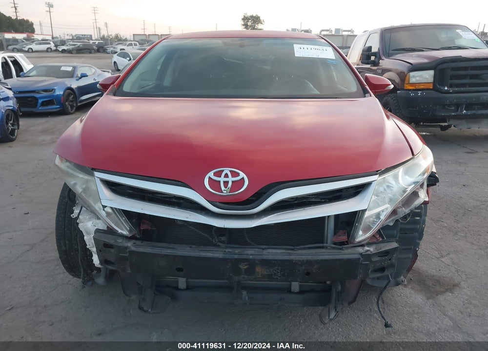 2013 TOYOTA VENZA LE V6 VIN: 4T3ZK3BB4DU055229