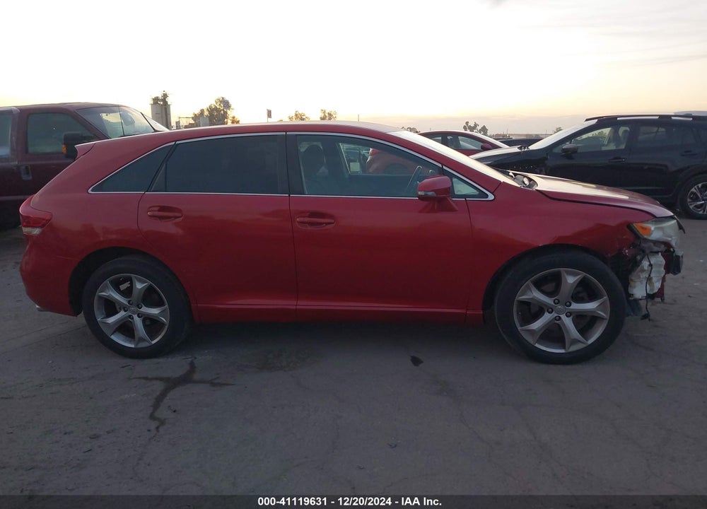 2013 TOYOTA VENZA LE V6 VIN: 4T3ZK3BB4DU055229
