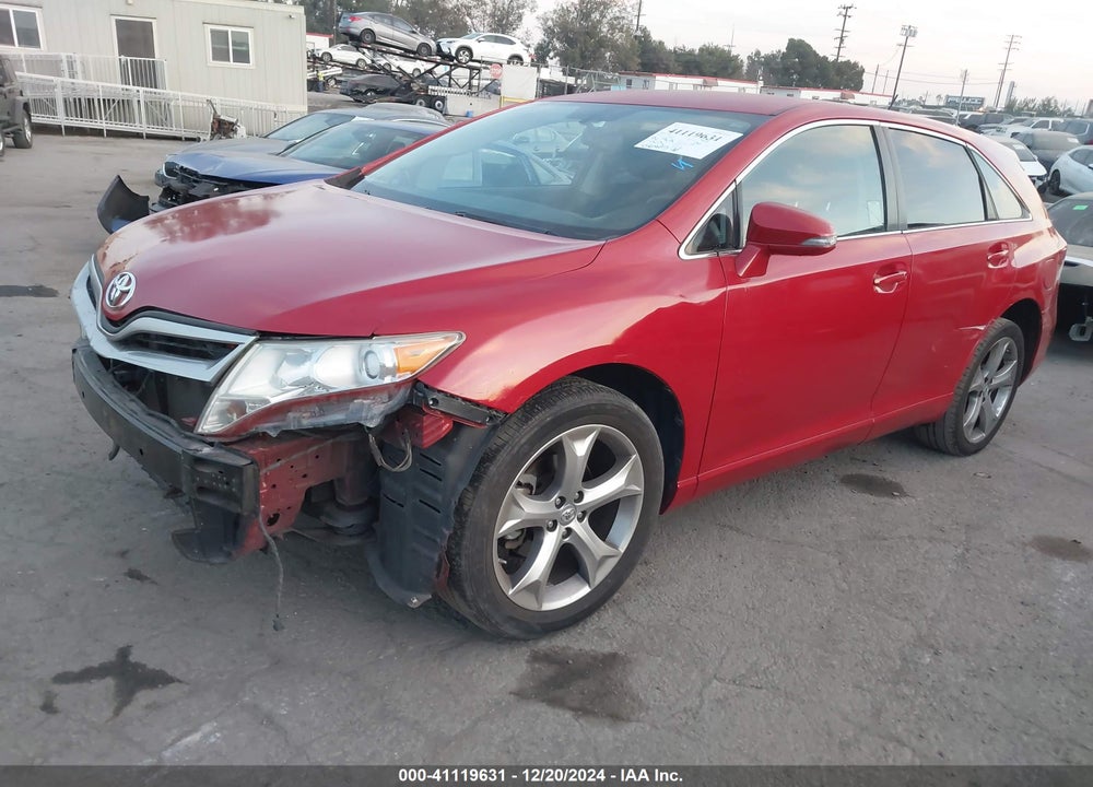 2013 TOYOTA VENZA LE V6 VIN: 4T3ZK3BB4DU055229