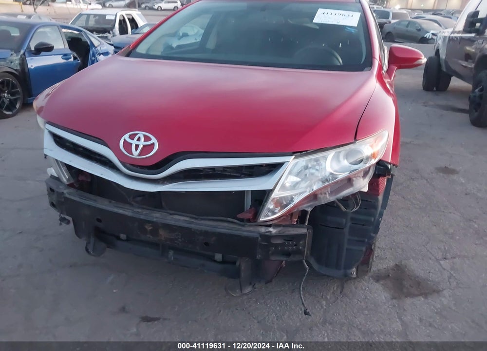 2013 TOYOTA VENZA LE V6 VIN: 4T3ZK3BB4DU055229