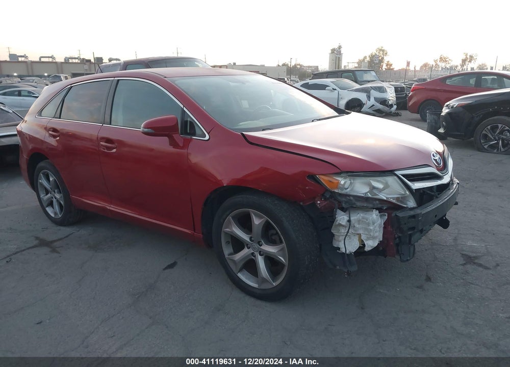 2013 TOYOTA VENZA LE V6 VIN: 4T3ZK3BB4DU055229