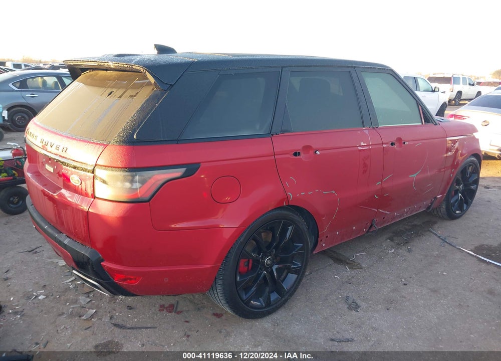 2021 LAND ROVER RANGE ROVER SPORT HST MHEV VIN: SALWS2RU3MA749552