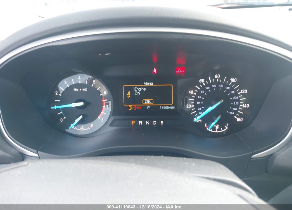 2014 FORD FUSION SE VIN: 3FA6P0H91ER317596