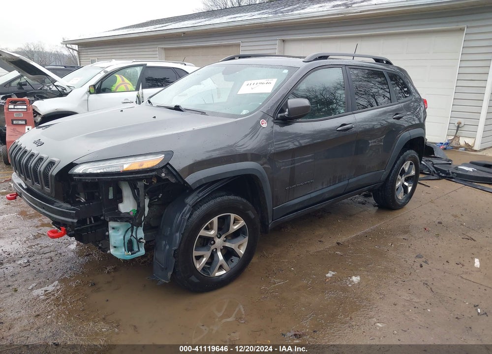 2017 JEEP CHEROKEE TRAILHAWK 4X4 VIN: 1C4PJMBBXHW624270