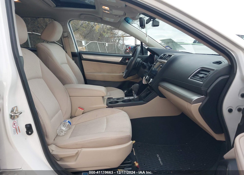 2019 SUBARU OUTBACK 2.5I PREMIUM VIN: 4S4BSAHC6K3350818