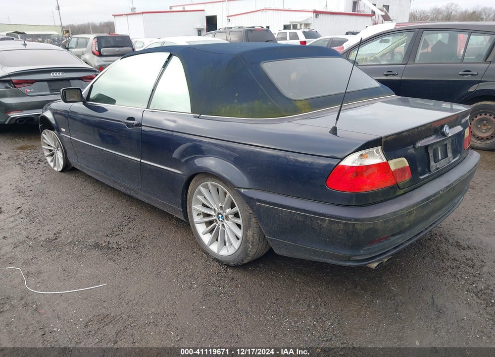 2002 BMW 325CI VIN: WBABS33462PG85179