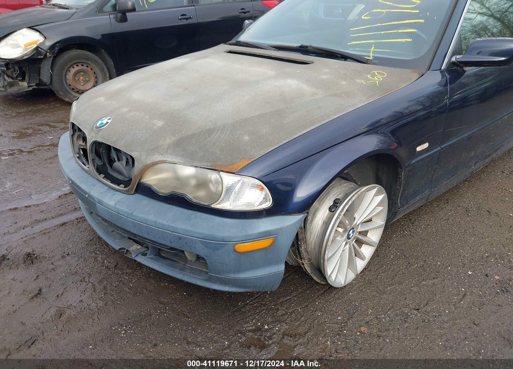 2002 BMW 325CI VIN: WBABS33462PG85179