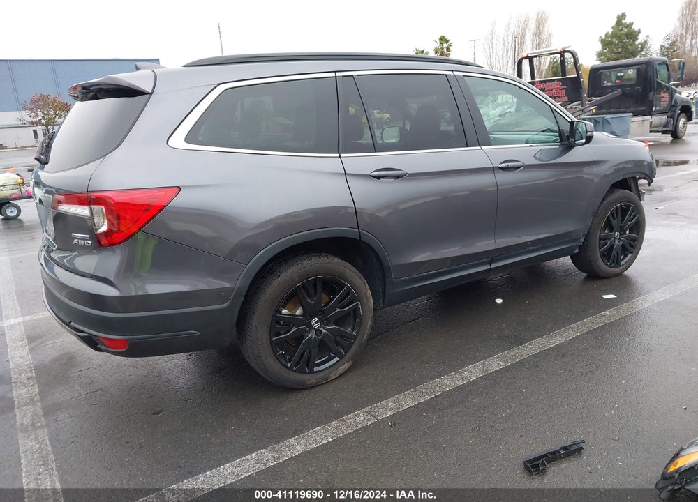 2022 HONDA PILOT AWD SPECIAL EDITION VIN: 5FNYF6H26NB078253
