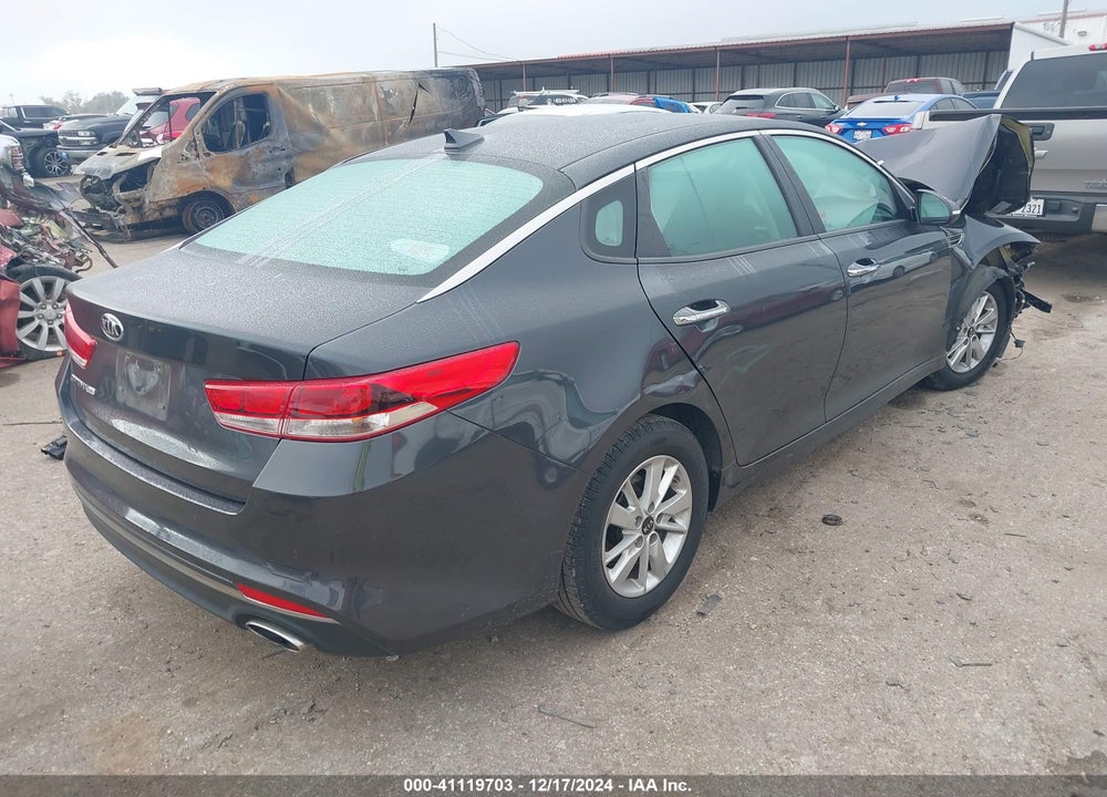2018 KIA OPTIMA VIN: KNAGT4L3XJ5220315