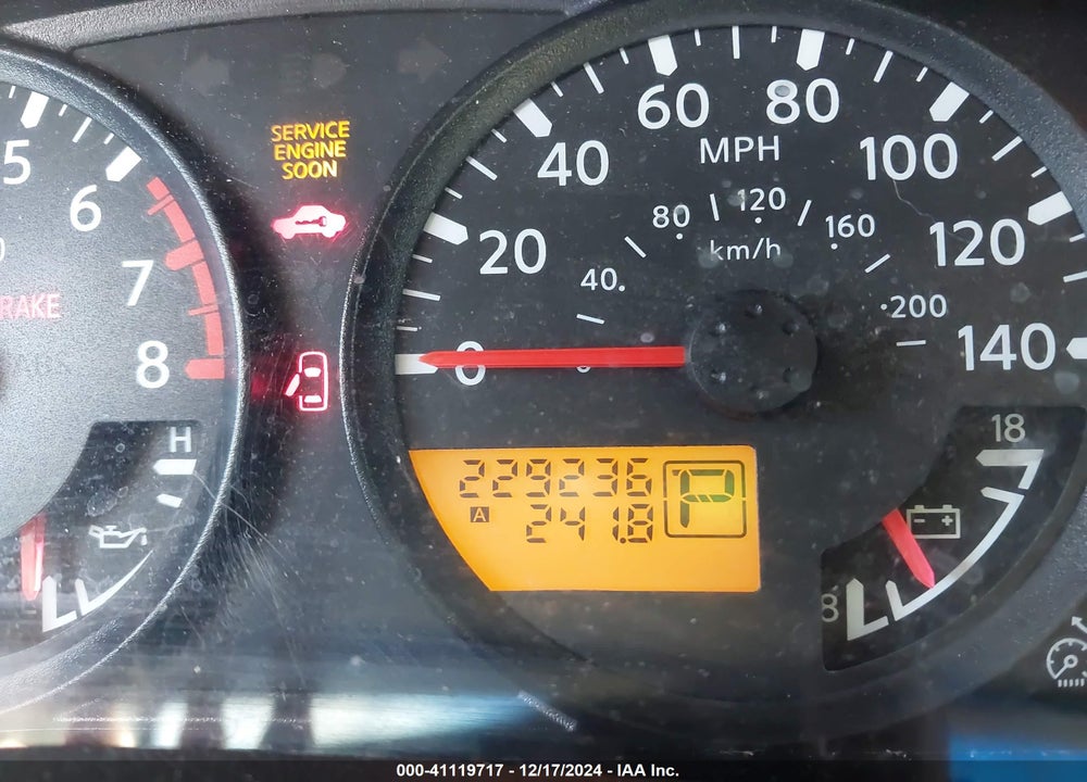 2008 NISSAN XTERRA X VIN: 5N1AN08W18C525184