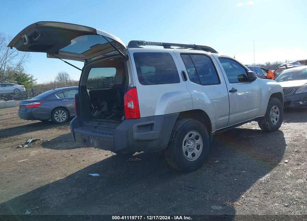 2008 NISSAN XTERRA X VIN: 5N1AN08W18C525184