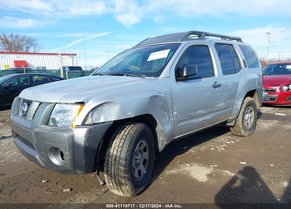 2008 NISSAN XTERRA X VIN: 5N1AN08W18C525184
