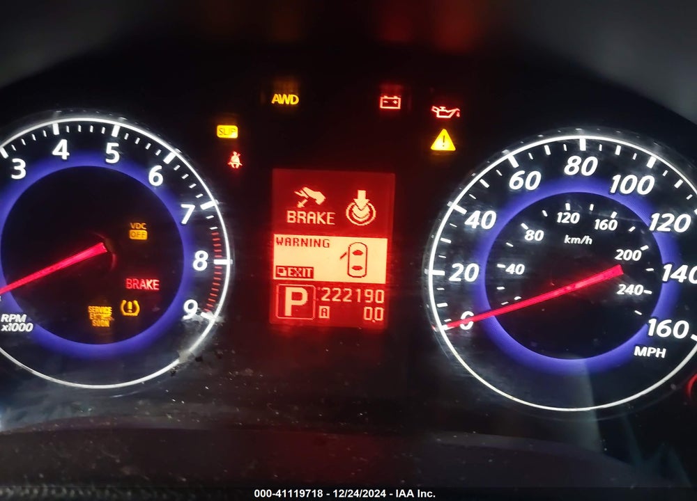 2009 INFINITI G37X VIN: JNKCV61F59M365265